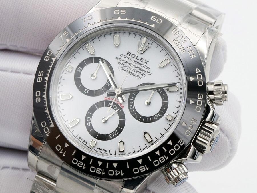 VS Factory Rolex Panda Daytona 4130 Replika Kol Saati - VS Daytona Karşılaştırması — 6. fotoğraf