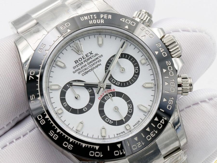 VS Factory Rolex Panda Daytona 4130 Replika Kol Saati - VS Daytona Karşılaştırması — 7. fotoğraf