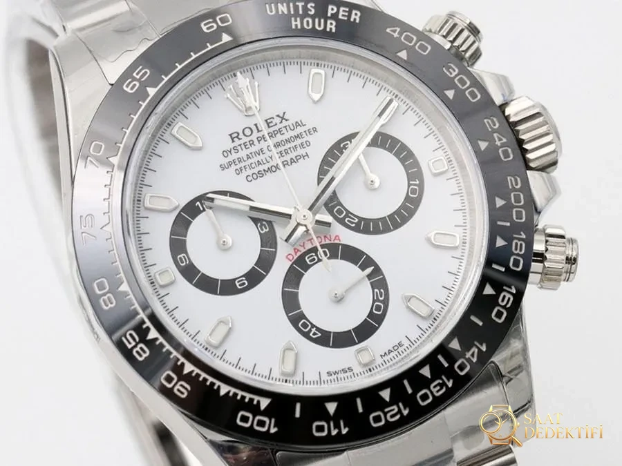 VS Factory Rolex Panda Daytona 4130 Replika Kol Saati - VS Daytona Karşılaştırması - Bilekte Duruş ve Kasa Orantısı