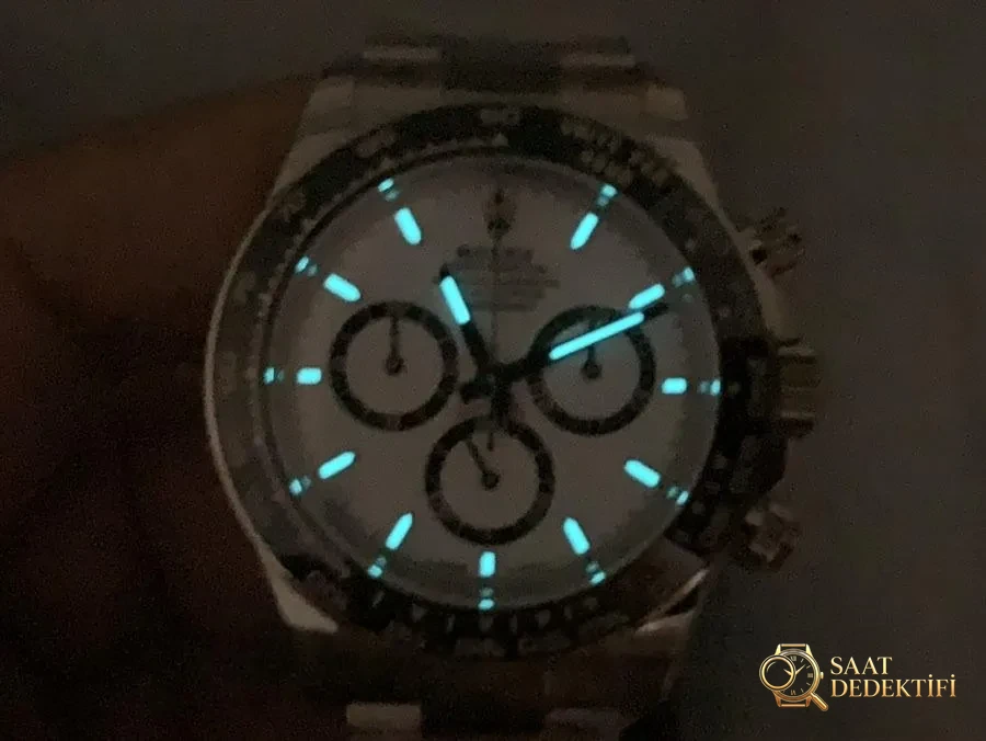 VS Factory Rolex Panda Daytona 4131 Replika Saat - Daytona Karşılaştırması - Arka Kapak ve Mekanizma Detayı
