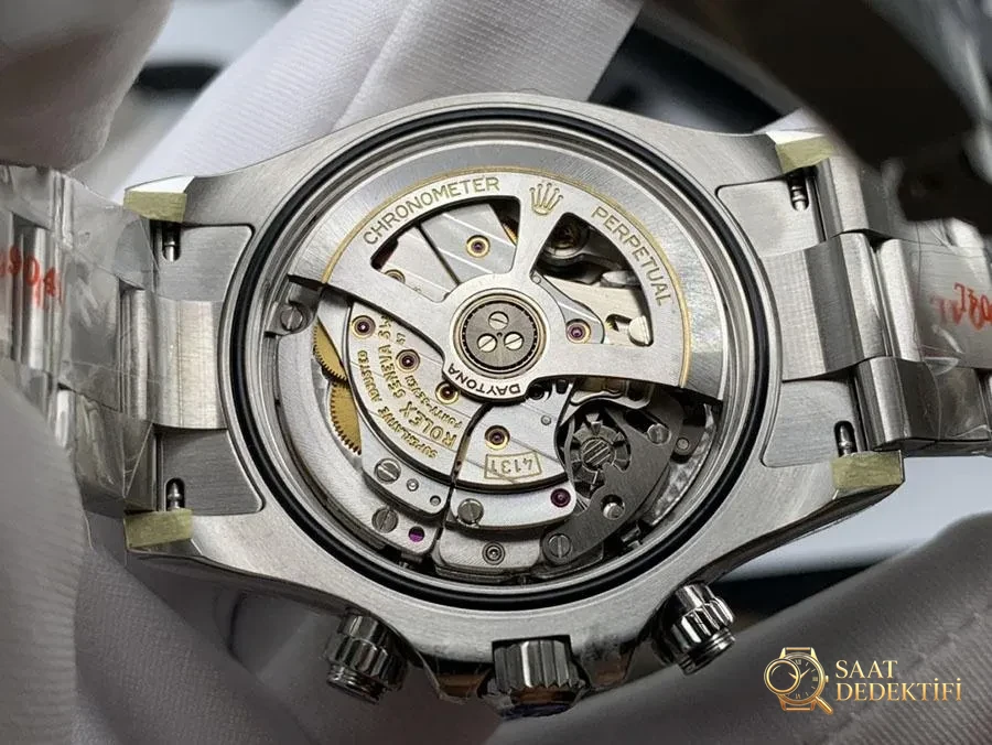 VS Factory Rolex Panda Daytona 4131 Replika Saat - Daytona Karşılaştırması - Makro Kadran ve İndeks İşçiliği