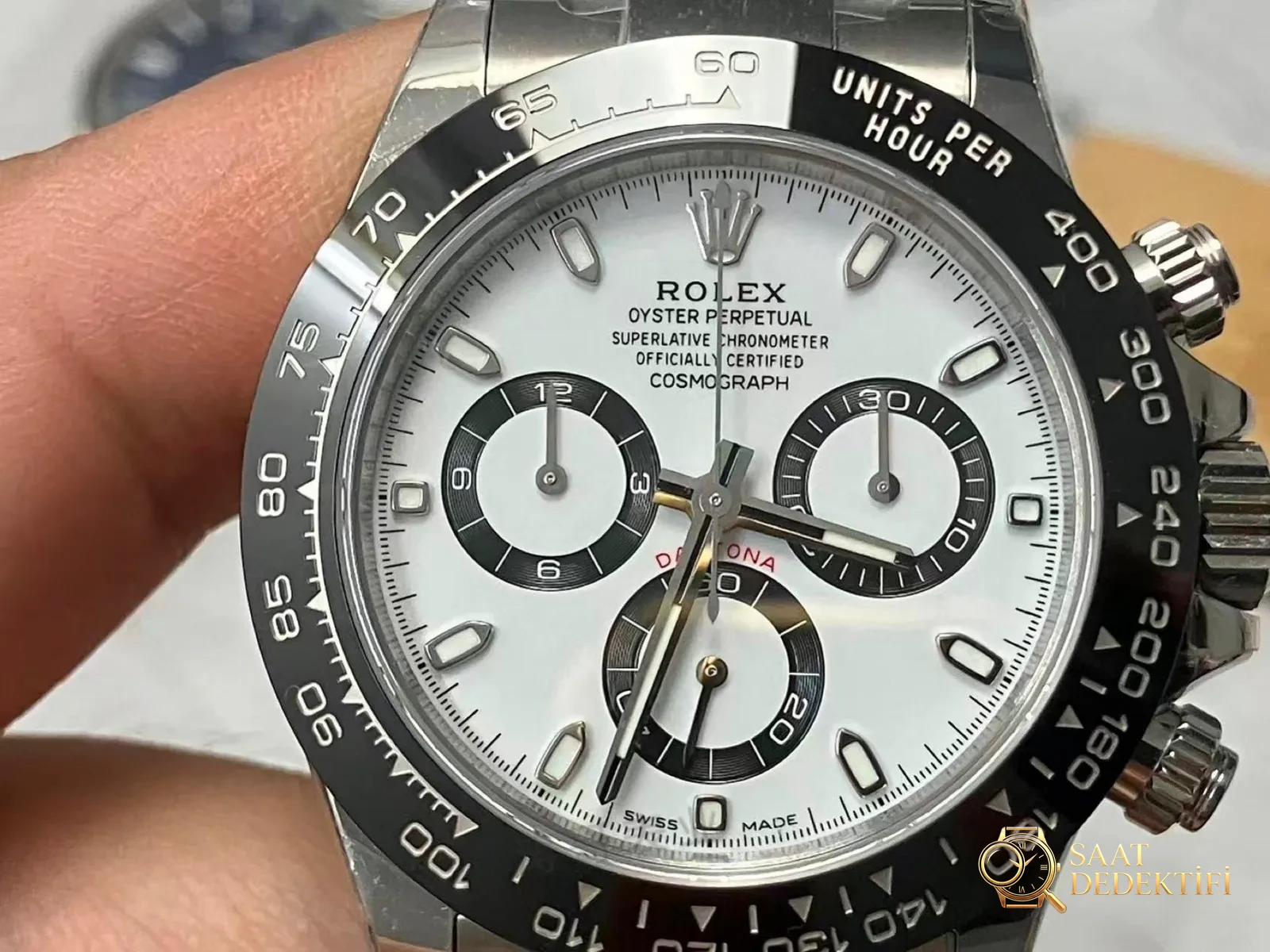 VS Factory Rolex Panda Daytona, Dandong 4130 mekanizmasıyla Clean kalitesine ulaşabilir mi? - Klips Kilidi ve Lazer Damgalar