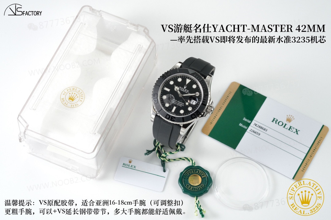 VS Factory Rolex Platin Yacht-Master 3235 Mekanizma 42 mm 226659 Yeni Saat İncelemesi — 3. fotoğraf