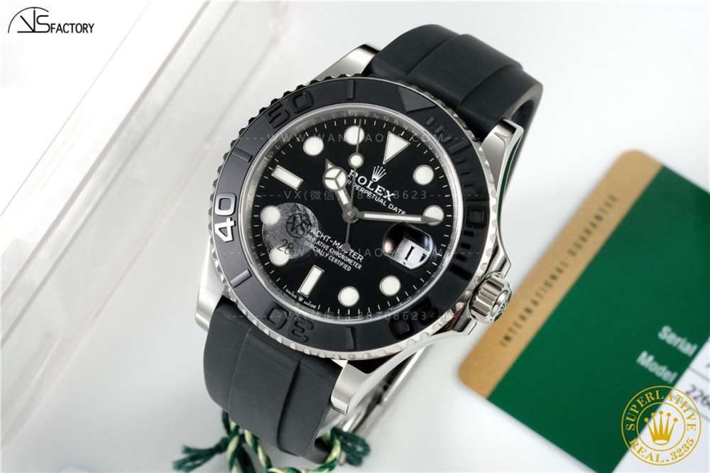 VS Factory Rolex platin Yacht-Master 42 mm «3135 mekanizma» saat işçilik incelemesi — 1. fotoğraf