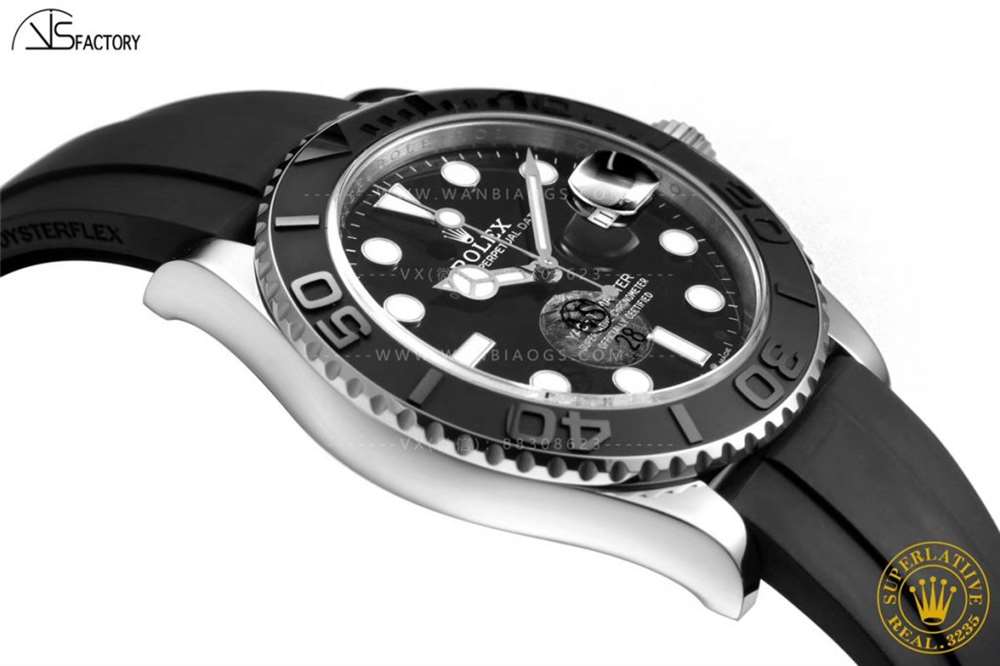 VS Factory Rolex platin Yacht-Master 42 mm «3135 mekanizma» saat işçilik incelemesi — 4. fotoğraf