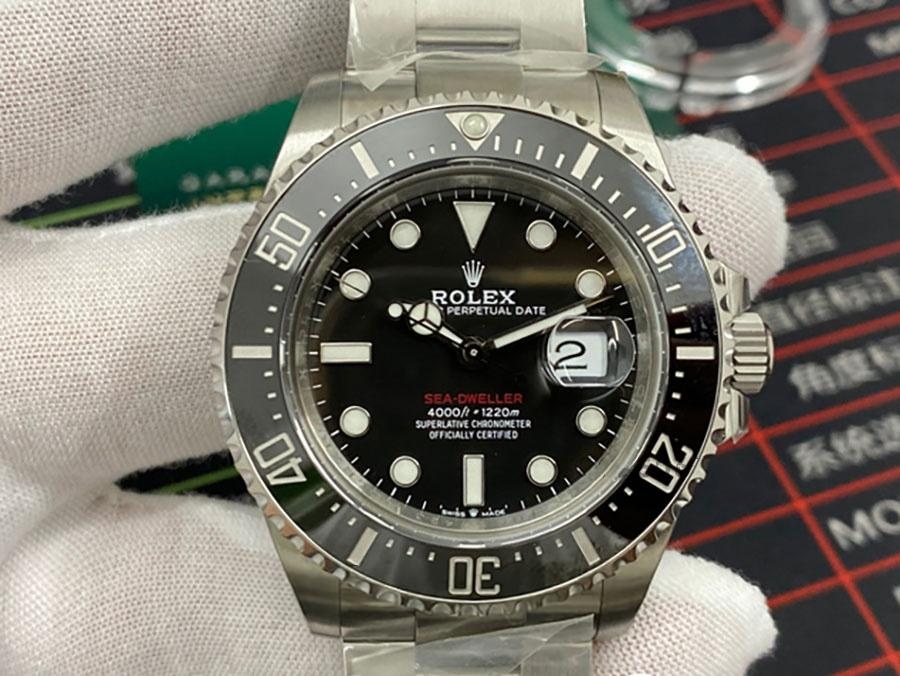 VS Factory Rolex Sea-Dweller Single Red Ghost King Replika Saat - VS Saat — 7. fotoğraf