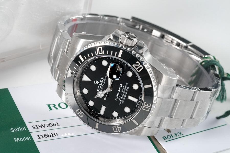 VS Factory Rolex Siyah Su Hayaleti 3135 Replika Saat - VS Saat — 1. fotoğraf