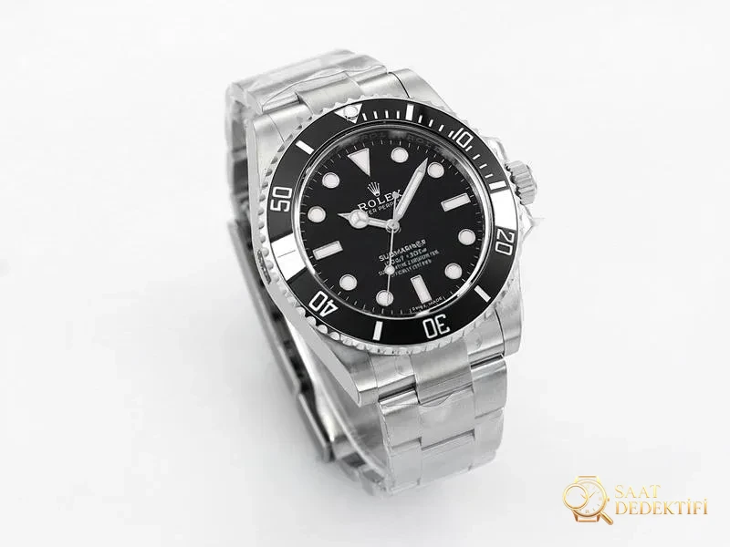 VS Factory Rolex Siyah Submariner tarihsiz 3135 replika kol saati - VS saat - Kasa Profili ve Kurma Kolu İncelemesi