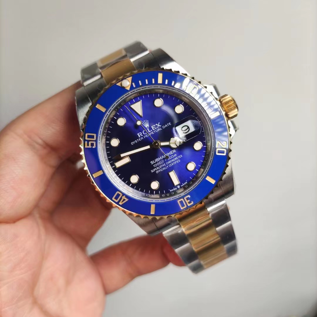 Submariner İki Renk Mavi
