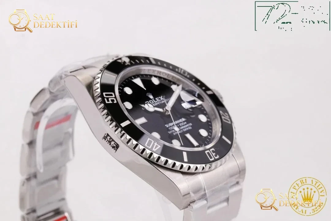 2020VS Factory 41 mm Rolex Yeşil Su Hayaleti 3235 Mekanizmalı Submariner 126610lv İncelemesi - Genel Açı ve Estetik Duruş
