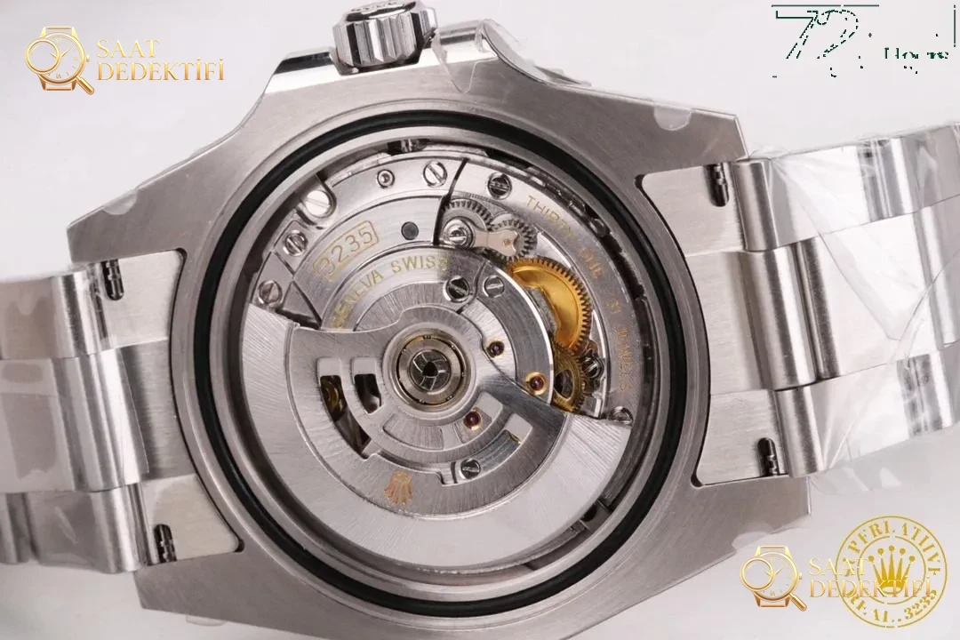 2020VS Factory 41 mm Rolex Yeşil Su Hayaleti 3235 Mekanizmalı Submariner 126610lv İncelemesi - Tepe Koruması ve Ayar Fonksiyonu