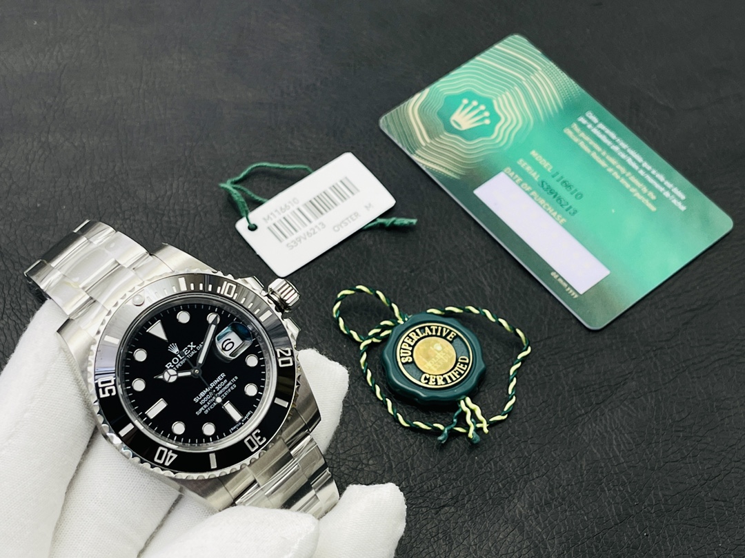 VS Factory Rolex Submariner 2023 V2 yükseltilmiş 40 MM saat — 1. fotoğraf