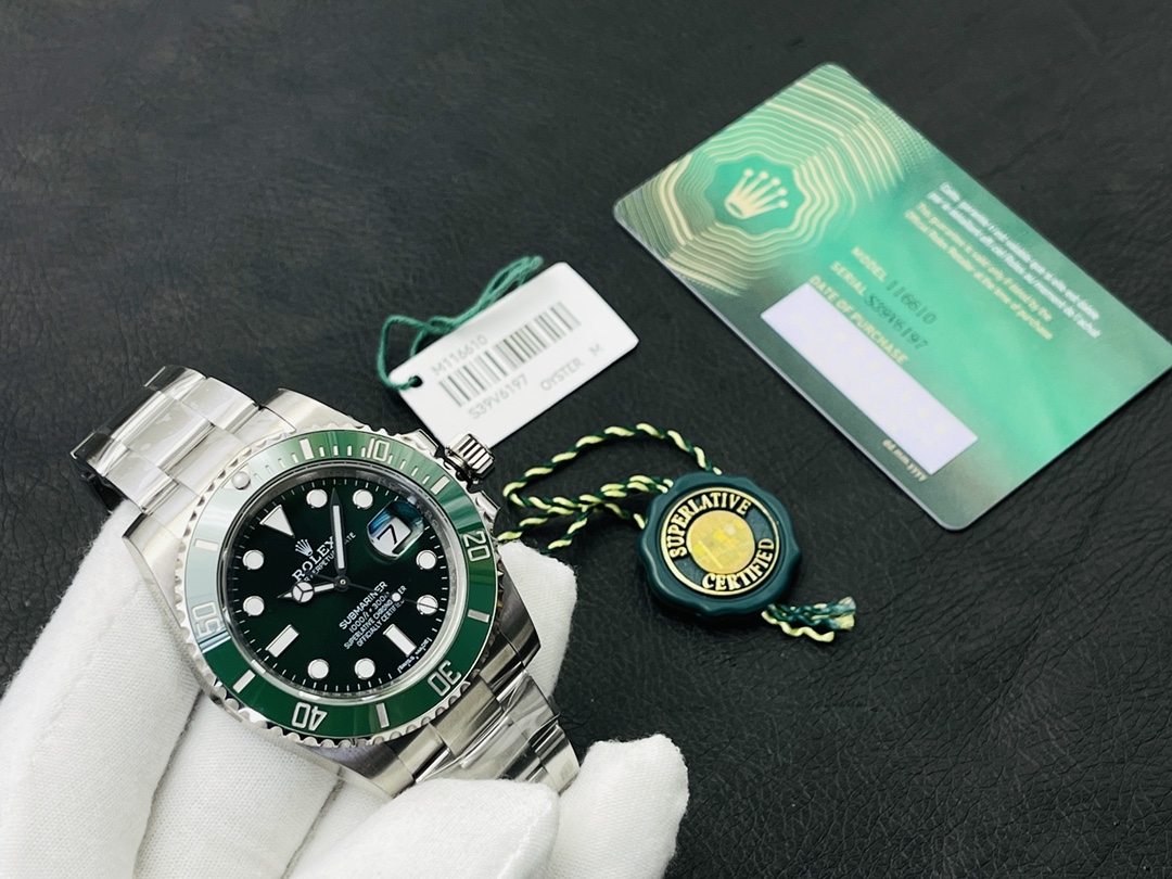 VS Factory Rolex Submariner 2023 V2 Yükseltmeli 40 MM Kol Saati — 1. fotoğraf