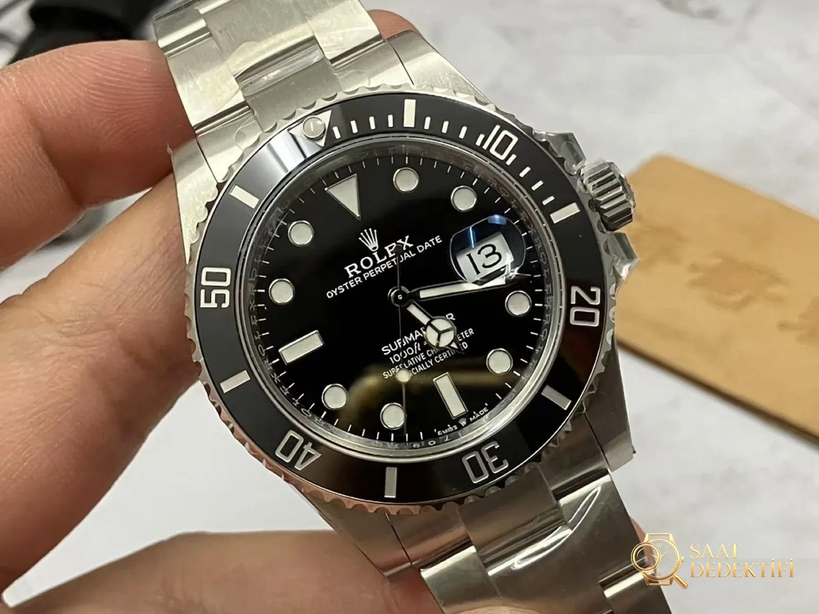 VS Factory Rolex üçüncü nesil 41 mm Black Su Hayaleti nasıl seçilir? İkinci nesil 40 mm Black Su Hayaleti ile arasındaki fark nedir? - Kasa Profili ve Kurma Kolu İncelemesi
