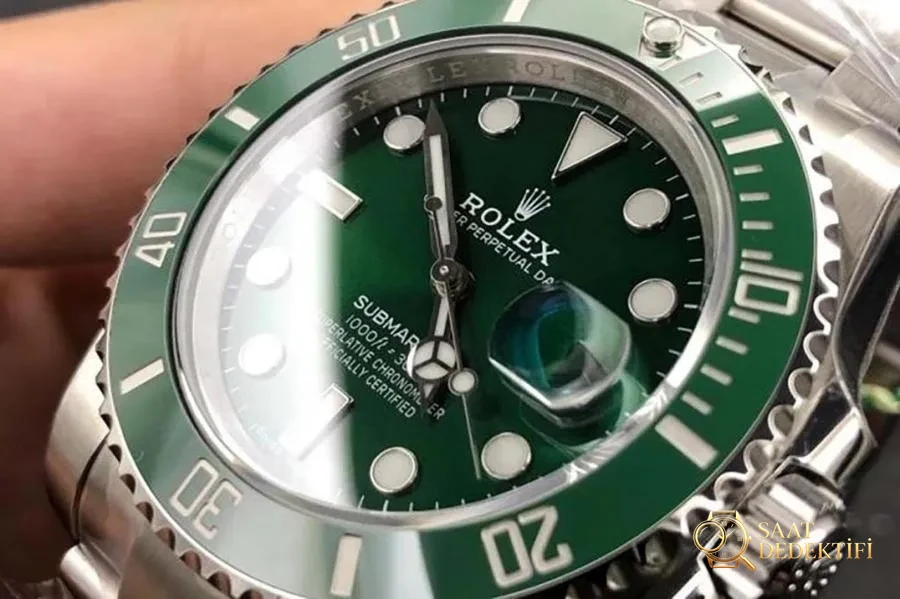 VS Factory Rolex Submariner serisi yeşil su hayaleti saati güvenilir mi - Arka Kapak ve Mekanizma Detayı
