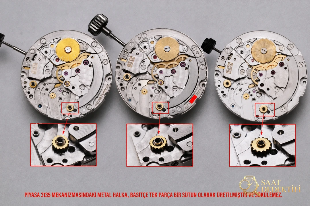 VS Factory Rolex su hayaletinin yepyeni 3135 mekanizmasını derinlemesine inceliyoruz: okuduktan sonra saatleri daha iyi tanıyacaksınız - Yan Profil ve Kordon Bağlantısı