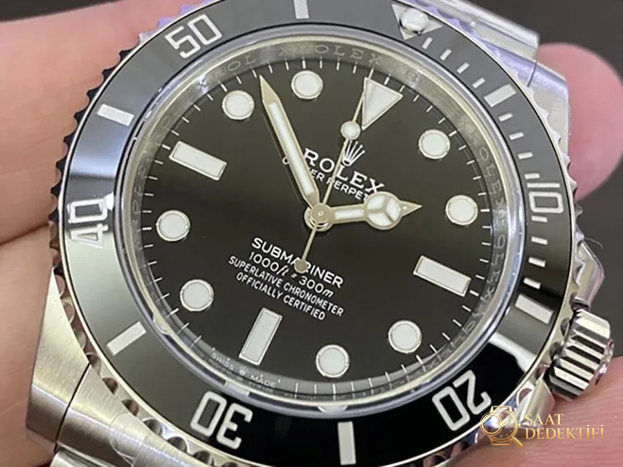 VS Factory Rolex tarih penceresiz Submariner replika kol saati - VS Watch - Kasa Profili ve Kurma Kolu İncelemesi