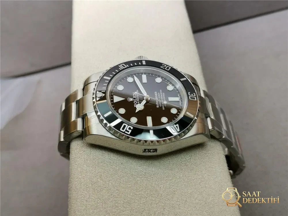 VS Factory Rolex tarihsiz siyah su hayaleti, 3130 mekanizmasının işçiliği iyi mi? - Makro Kadran ve İndeks İşçiliği