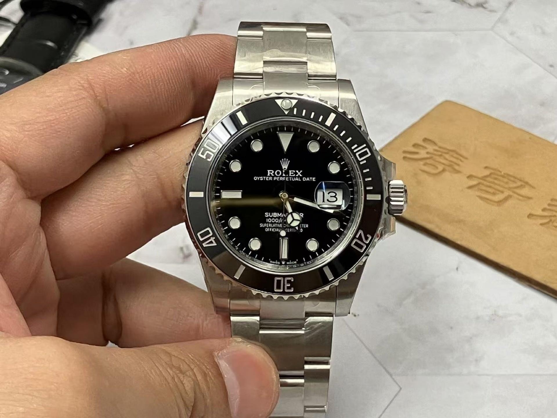 VS Factory Rolex üçüncü nesil 41 mm Black Su Hayaleti nasıl seçilir? İkinci nesil 40 mm Black Su Hayaleti ile arasındaki fark nedir? — 1. fotoğraf