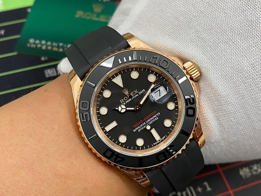 VS Factory Rolex Yacht-Master 116655 replika saat - VS Saat — 1. fotoğraf