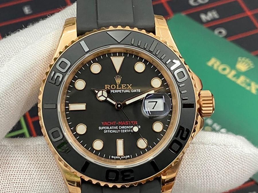 VS Factory Rolex Yacht-Master 116655 replika saat - VS Saat — 2. fotoğraf