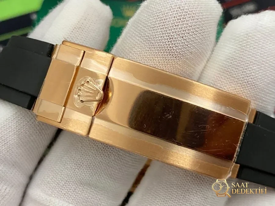 VS Factory Rolex Yacht-Master 116655 replika saat - VS Saat - Bilekte Duruş ve Kasa Orantısı
