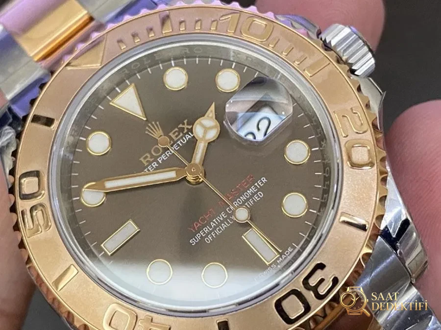 VS Factory Rolex Yacht-Master 126621-0001 Replika Saat - VS Saat - Kasa Profili ve Kurma Kolu İncelemesi