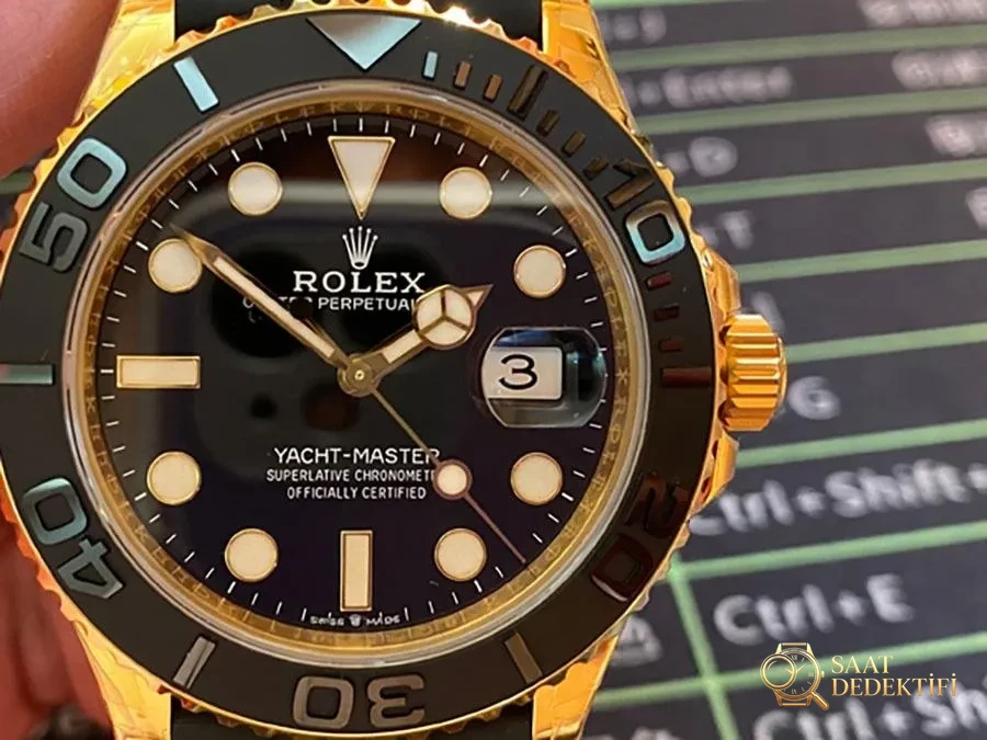 VS Factory Rolex Yacht-Master 226658-0001 Replika Saat - VS Saat - Kasa Profili ve Kurma Kolu İncelemesi