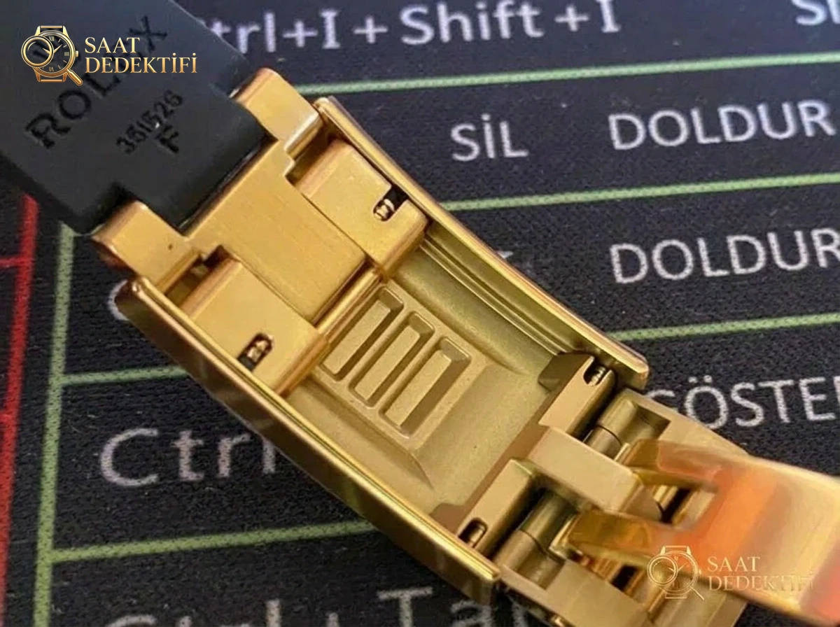 VS Factory Rolex Yacht-Master 226658-0001 Replika Saat - VS Saat - Mekanizma Zemberek ve Balans Detayı