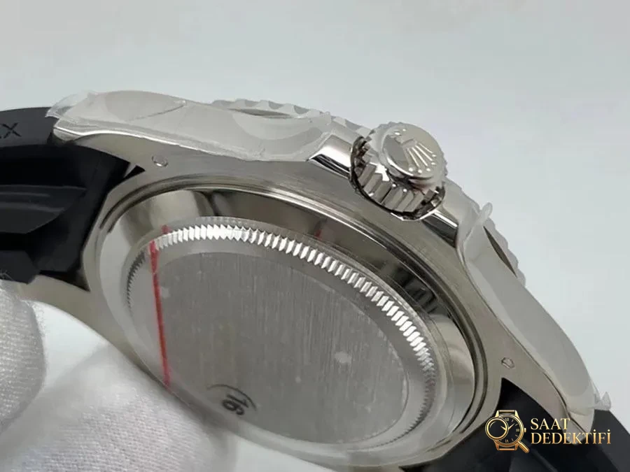 VS Factory Rolex Yacht-Master 226659-0002 Replika Kol Saati - VS Saat - Arka Kapak ve Mekanizma Detayı