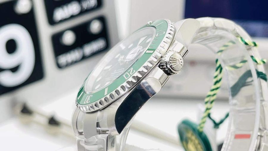 VS Factory Rolex yeni 3235 mekanizmalı 41 mm Yeşil Su Hayaleti incelemesi — 3. fotoğraf