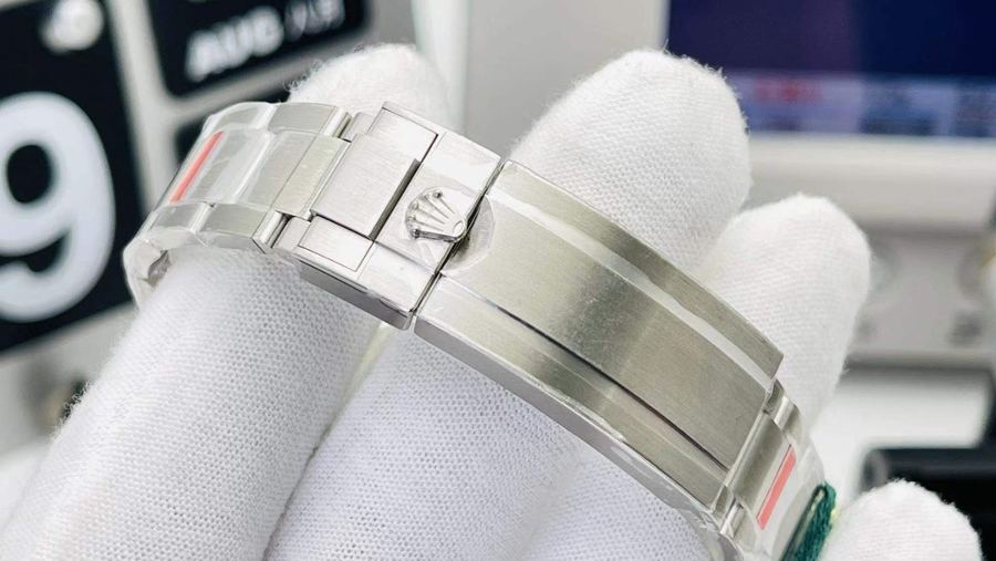 VS Factory Rolex yeni 3235 mekanizmalı 41 mm Yeşil Su Hayaleti incelemesi — 7. fotoğraf