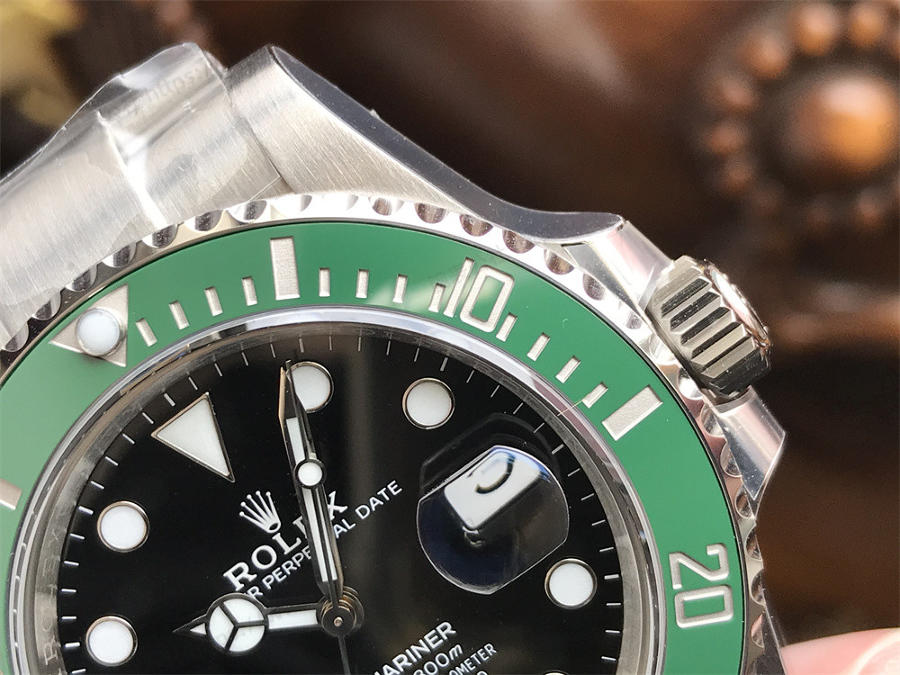 VS Factory Rolex yeni 41 mm yeşil su hayaleti incelemesi — 3. fotoğraf