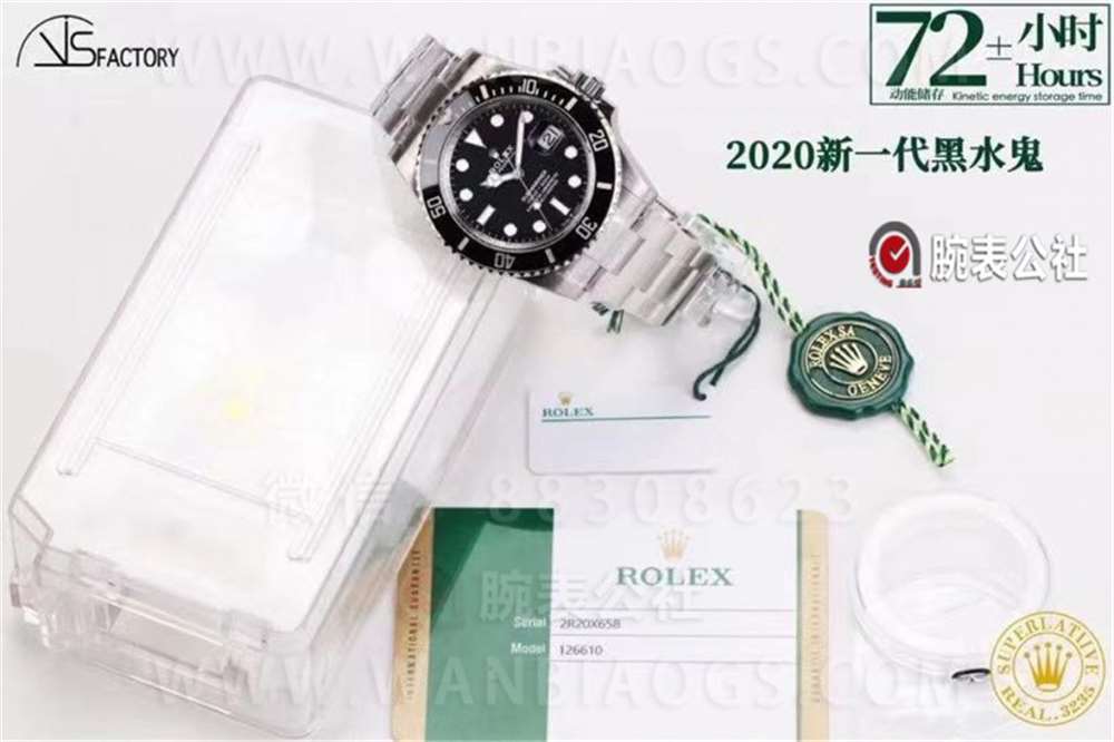 VS Factory Rolex yeni Submariner "3235 mekanizma" işçilik incelemesi — 6. fotoğraf