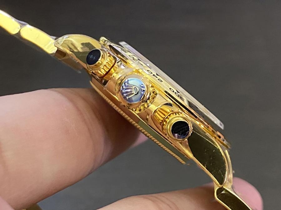 VS Factory Rolex Yeşil-Altın 4130 Replika Kol Saati - VS Daytona Saati — 5. fotoğraf
