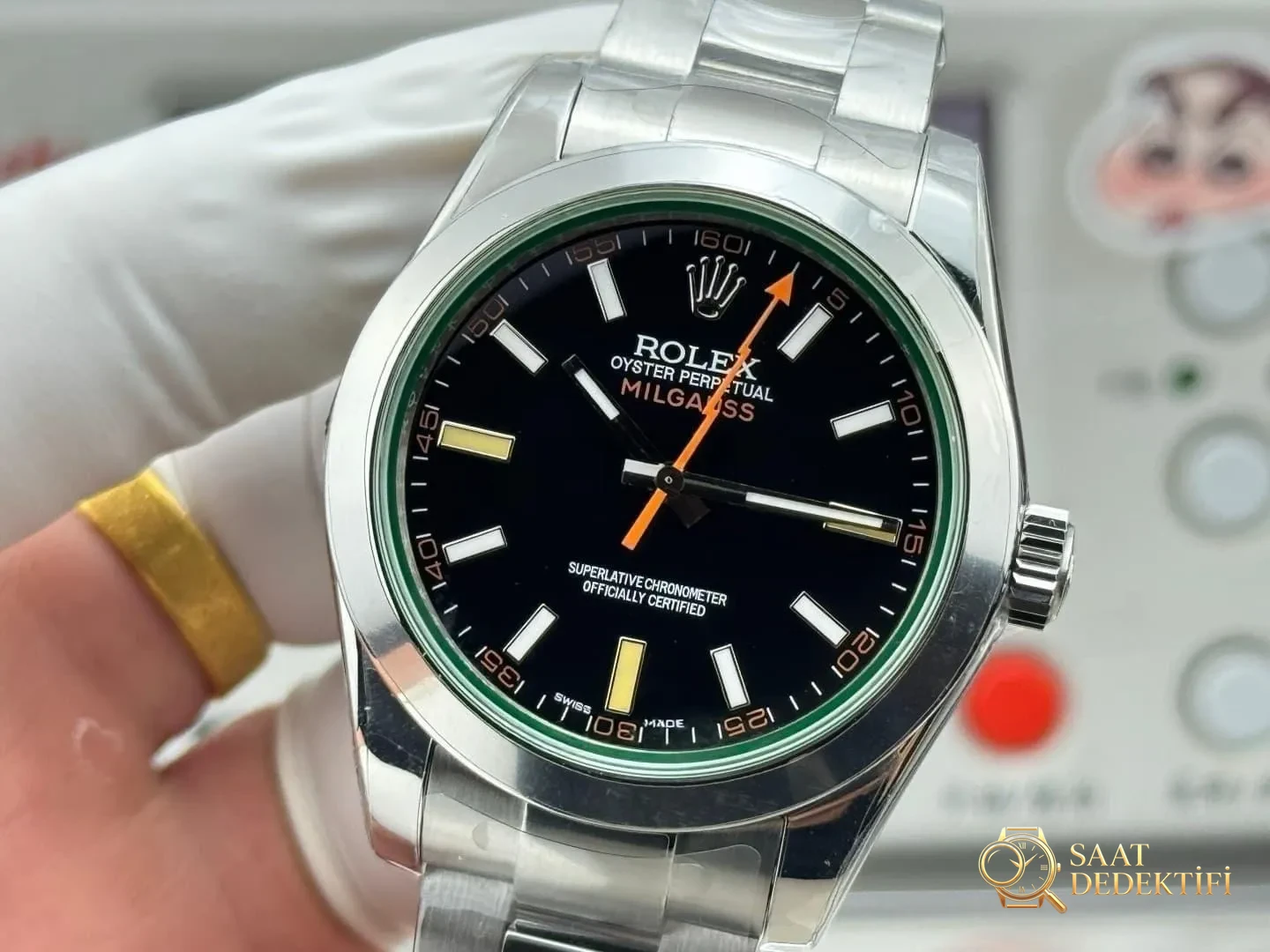VS Factory Rolex yeşil camlı siyah kadranlı Dandong 3131 tek kademeli mekanizma işçiliği nasıl? - Bilezik, Toka ve Klips Mekanizması