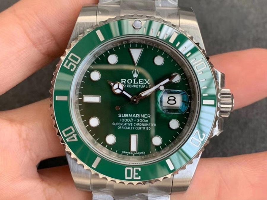 VS Factory Rolex Yeşil Su Hayaleti 3135 Replika Kol Saati - VS Saat — 1. fotoğraf