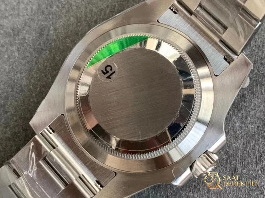 VS Factory Rolex Yeşil Su Hayaleti 3135 Replika Kol Saati - VS Saat - Bilezik, Toka ve Klips Mekanizması