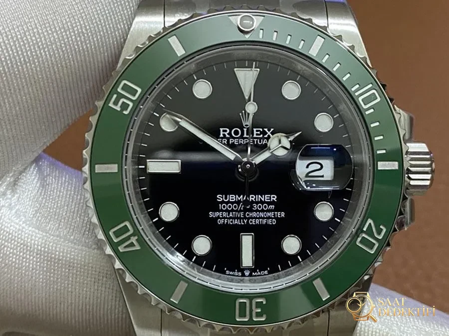 Реплика наручных часов VS Factory Rolex Green Water Ghost 3235 - Часы VS - Обзор корпуса и заводной головки