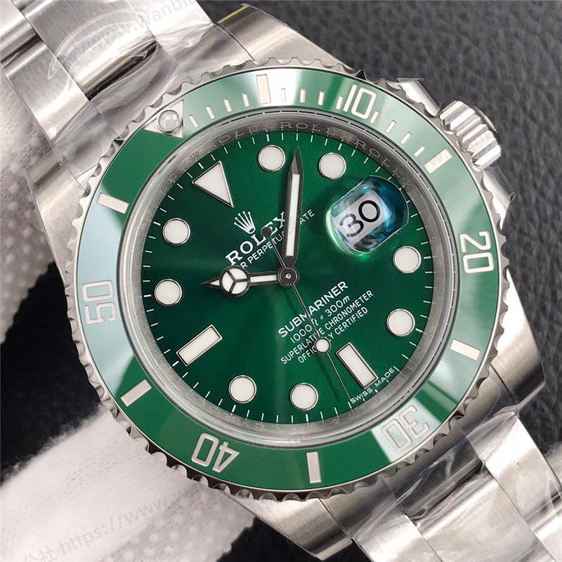 VS Factory Rolex Yeşil Su Hayaleti 41 mm kol saati incelemesi — 3. fotoğraf