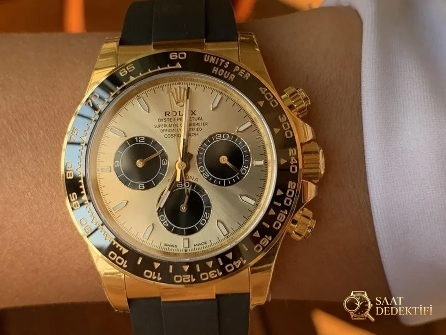 Vs Factory Rolex Yu Wendi 4131 Replika Kol Saati vs Daytona Saati Karşı... - Ön Görünüm ve Kasa Tasarımı