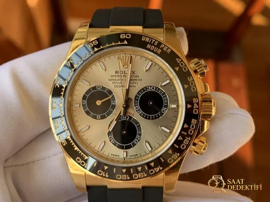 VS Factory Rolex Yu Wendi 4131 replika kol saati - VS Daytona saati - Kasa Profili ve Kurma Kolu İncelemesi