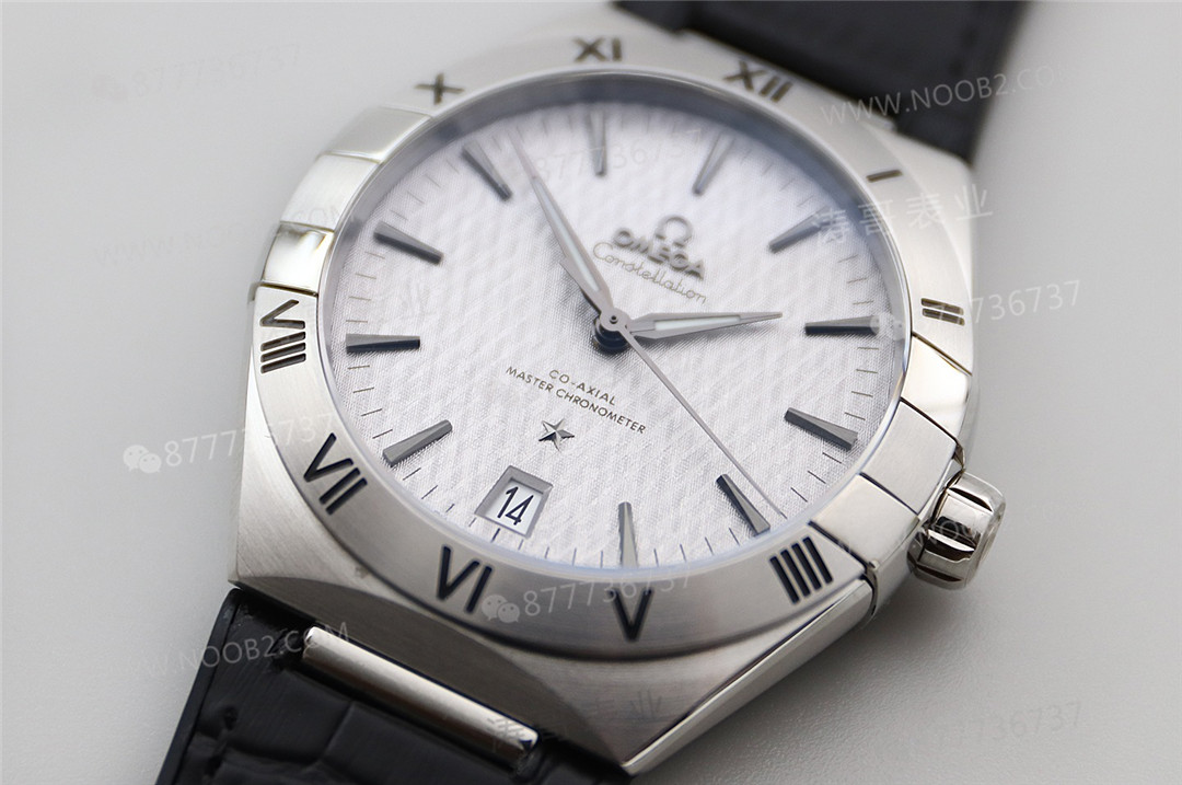 VS Factory SBF Omega Constellation ipek gümüş kadran 8900 mekanizma kısa incelemesi — 3. fotoğraf