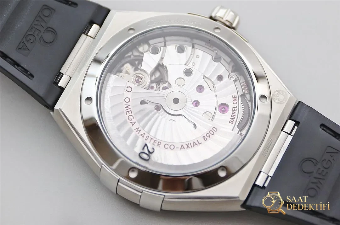 VS Factory SBF Omega Constellation mouvement à cadran argenté en soie 8900 brève revue - Clip Lock et Laser Stamps