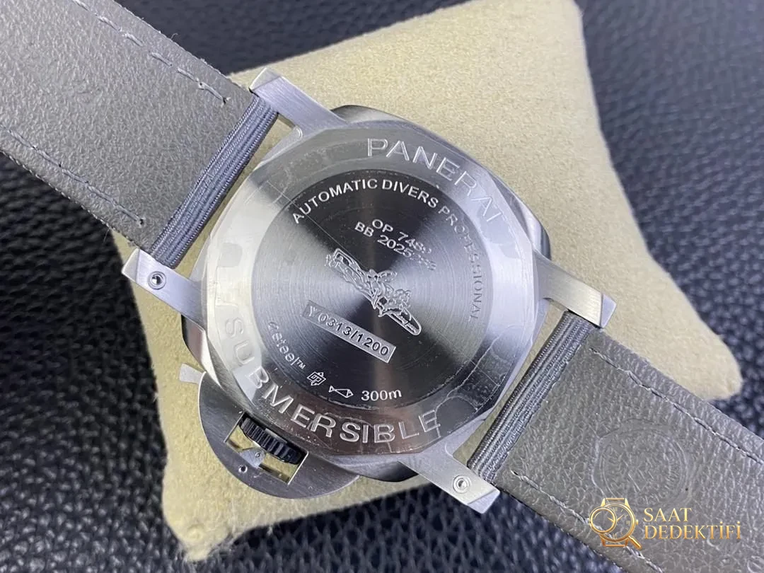 VS Factory (SBF) Panerai 01288 mat eSteel işçiliği nasıl? - Klips Kilidi ve Lazer Damgalar