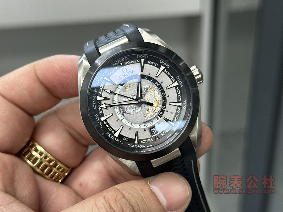 VS Factory Seamaster 150 titanyum kasa siyah dünya saati replika saat nasıl - VS Omega — 2. fotoğraf