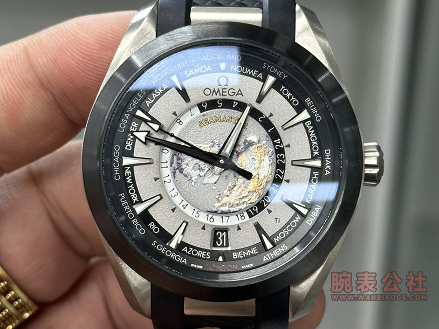 VS Factory Seamaster 150 titanyum kasa siyah dünya saati replika saat nasıl - VS Omega — 3. fotoğraf