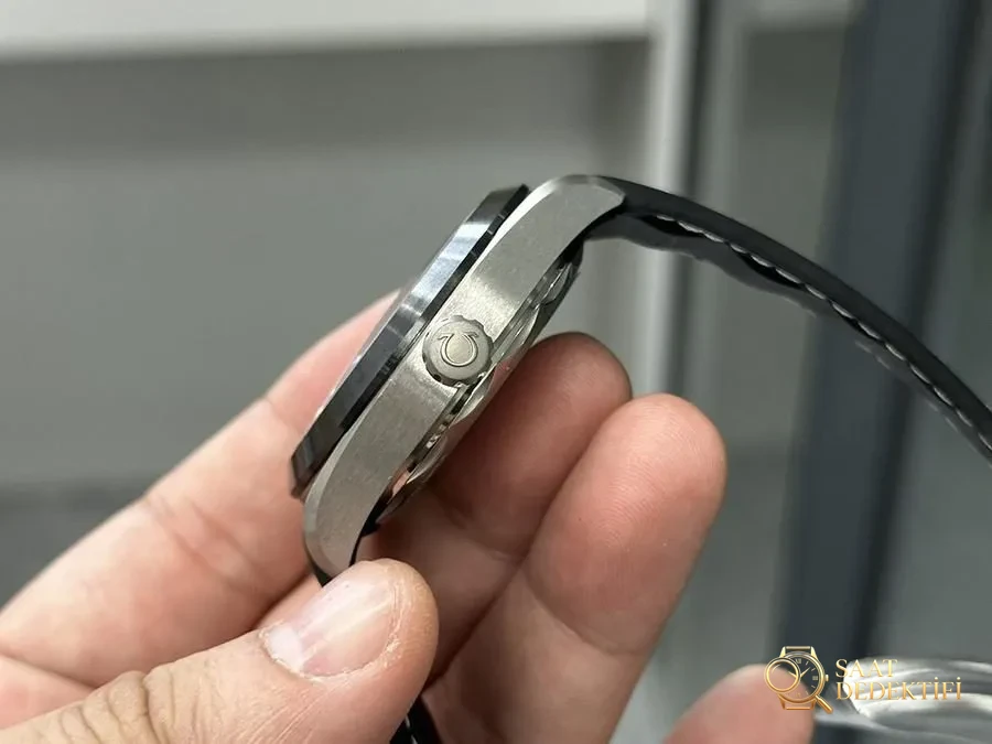 VS Factory Seamaster 150 titanyum kasa siyah dünya saati replika saat nasıl - VS Omega - Bilezik, Toka ve Klips Mekanizması