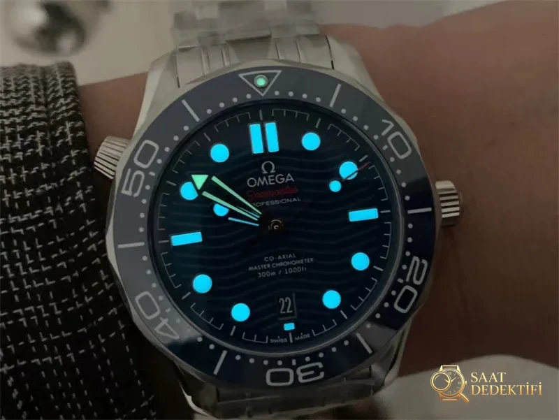 VS Factory Seamaster 300 Mavi V3 Versiyonu Saat İncelemesi - Bilezik, Toka ve Klips Mekanizması