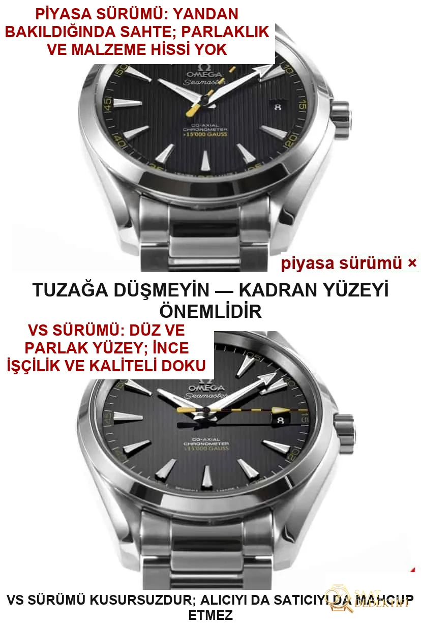 Omega Aqua Terra VS Factory İncelemesi - Ön Görünüm ve Kasa Tasarımı